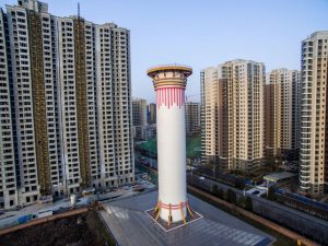 Pollution : en Chine, une tour de 100 mètres pour épurer l’air