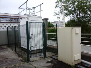 Cabine de la station de Brest Macé